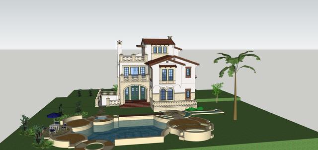 十分豪華自建房設(shè)計(jì)圖，外觀精致，內(nèi)部更是豪華