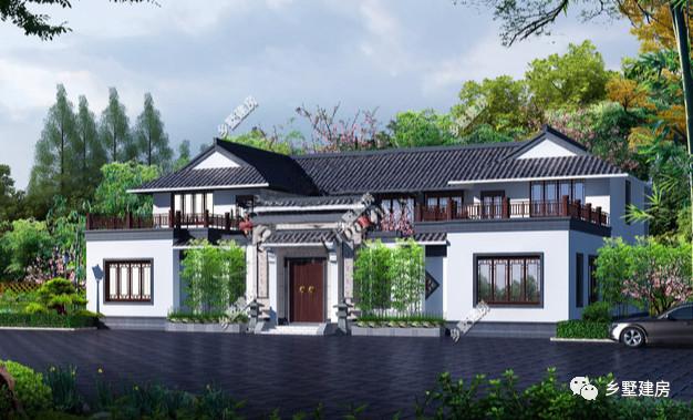 經濟實用的兩層農村自建房設計圖戶型推薦，住起來最舒服的戶型了