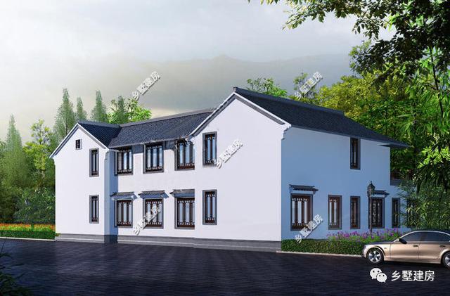 經濟實用的兩層農村自建房設計圖戶型推薦，住起來最舒服的戶型了