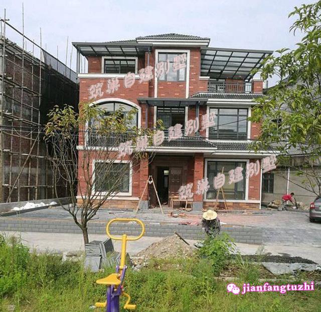 農(nóng)村三層自建房全套設(shè)計(jì)圖，占地110平米，美觀又省心