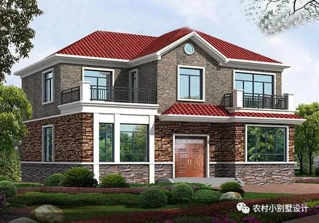 簡單大方農村二層自建房設計圖，造價經濟到不敢相信