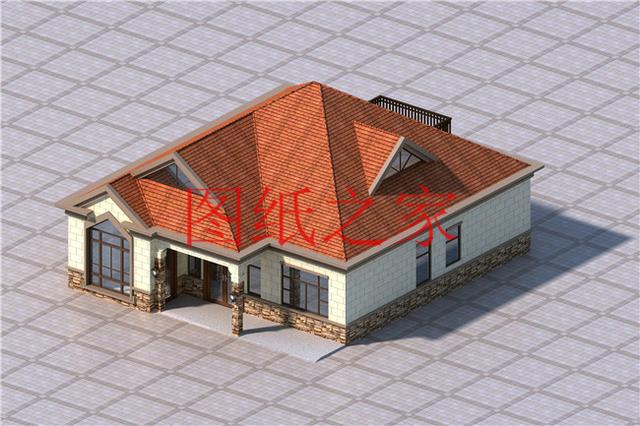 今年最熱銷的幾款一層別墅設(shè)計(jì)圖，造型時尚、方便宜居