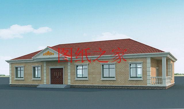 今年最熱銷的幾款一層別墅設(shè)計(jì)圖，造型時尚、方便宜居