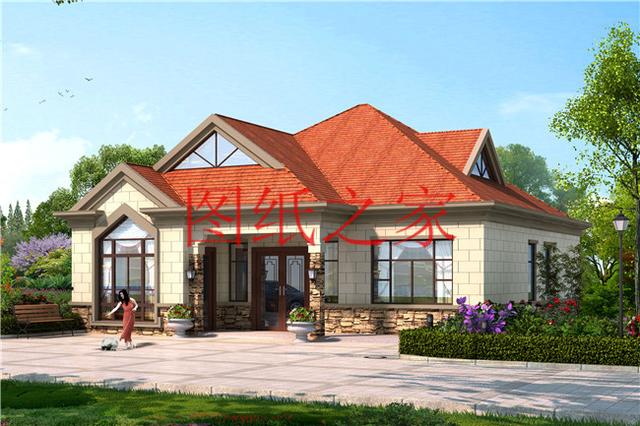 今年最熱銷的幾款一層別墅設(shè)計(jì)圖，造型時尚、方便宜居