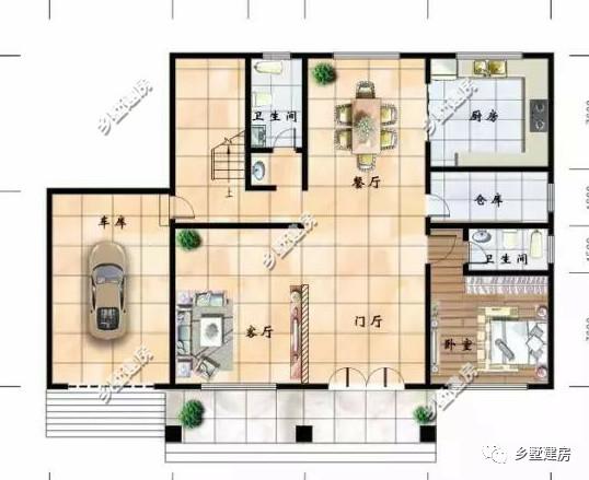 為大家推薦兩款合適的自建房設計圖，都是非常不錯的戶型