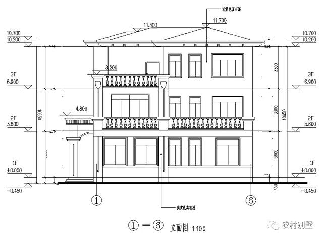 一般人都建得起的豪華美觀三層農(nóng)村別墅設(shè)計(jì)圖，蓋就要蓋最漂亮的房子