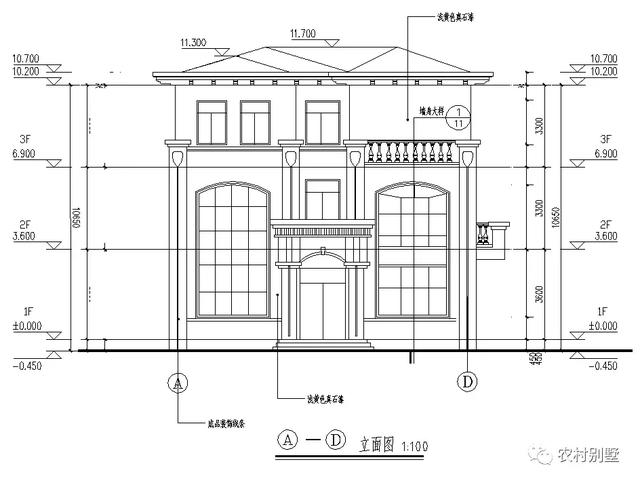一般人都建得起的豪華美觀三層農(nóng)村別墅設(shè)計(jì)圖，蓋就要蓋最漂亮的房子