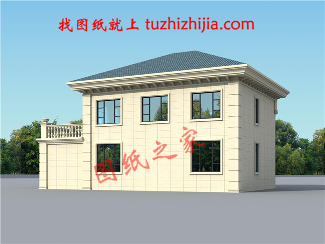 農村20萬元二層小樓圖片及全套圖紙，外型美造價低