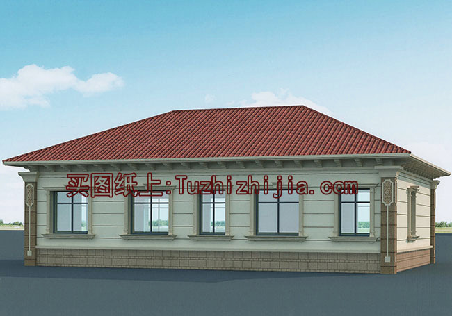 實(shí)用的農(nóng)村12萬(wàn)自建一層平房圖，建成之后不比小洋樓差！