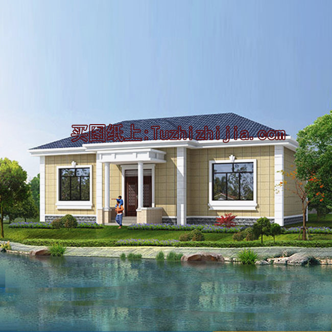 實(shí)用的農(nóng)村12萬(wàn)自建一層平房圖，建成之后不比小洋樓差！