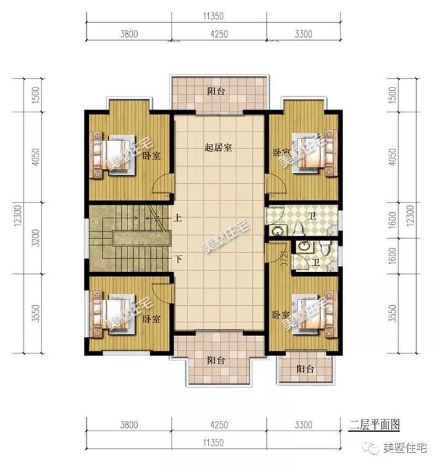三層歐式別墅設計圖，體面大氣，8臥4衛帶棋牌室，超級贊的房子
