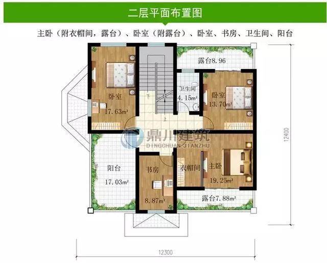 經(jīng)典二層帶車庫別墅設(shè)計圖，越是經(jīng)典越有韻味