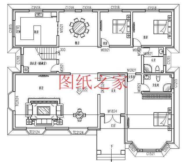 推薦6套農村二層別墅設計圖，溫馨舒適大氣，比城里買房好太多