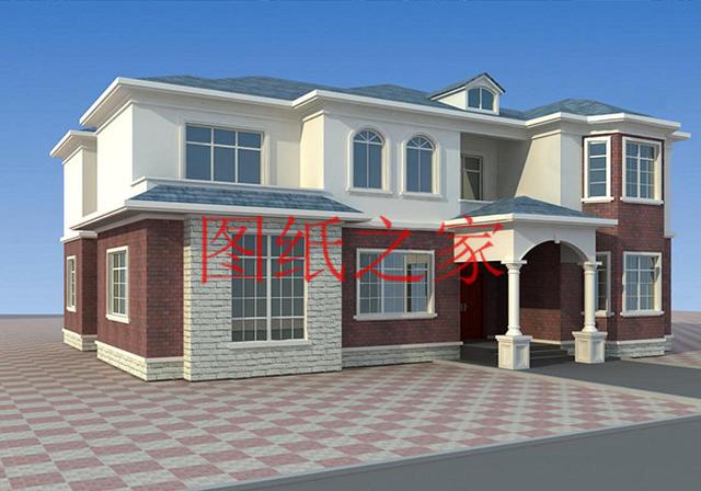 推薦6套農村二層別墅設計圖，溫馨舒適大氣，比城里買房好太多