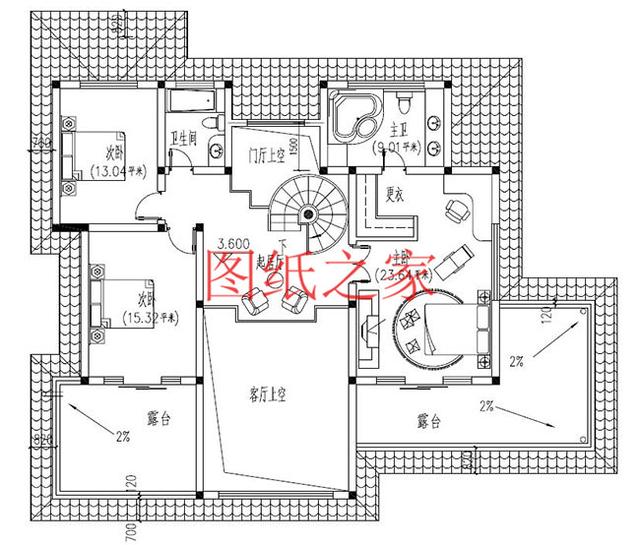 推薦6套農村二層別墅設計圖，溫馨舒適大氣，比城里買房好太多