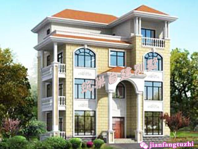 四層農村自建房設計圖，磚混結構，面積大，生活舒適