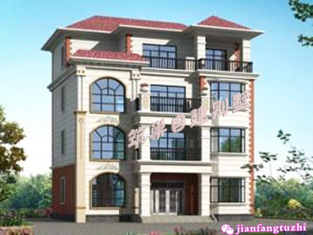 四層農村自建房設計圖，磚混結構，面積大，生活舒適