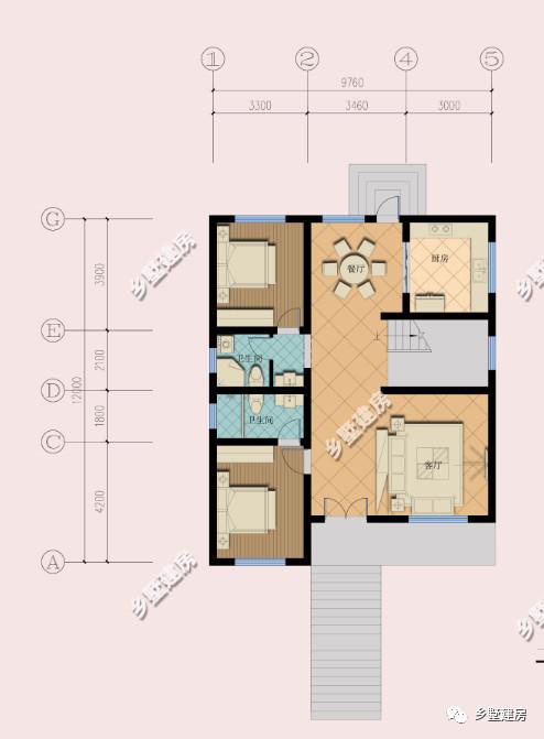 三層帶車庫別墅設(shè)計圖，外觀大氣，內(nèi)部設(shè)計合理，真是優(yōu)秀