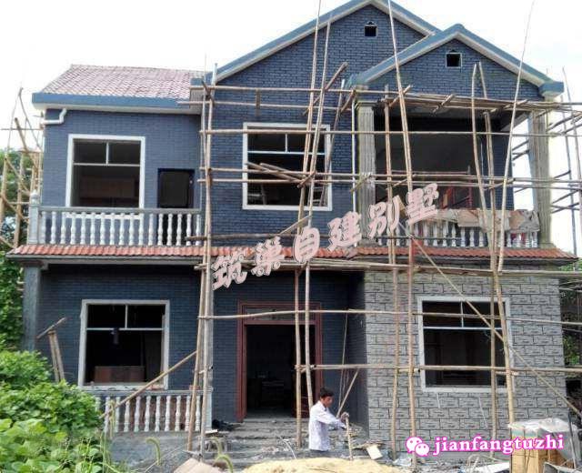 精選二層農村自建別墅全套設計圖，帶有客戶建房真實案例