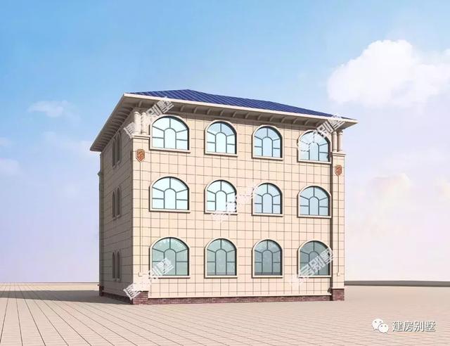 2款三層別墅設計圖，這兩棟別墅建了肯定不止讓你一般的驕傲