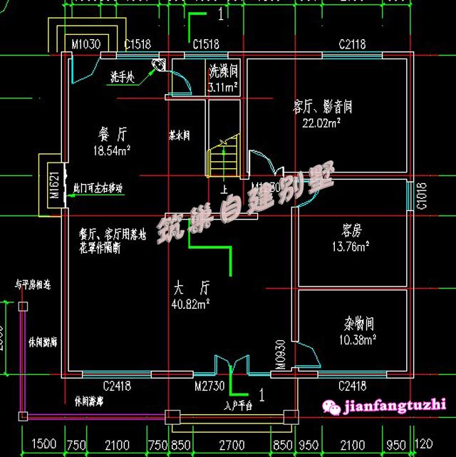 3套三層農村別墅戶型設計圖帶外觀圖，簡約大方，這樣的設計包你滿意
