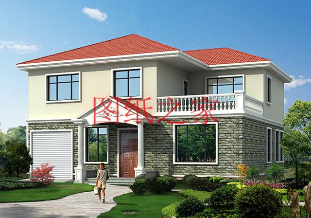 6套耐看又實用農村二層別墅設計圖，看看符合你的審美么