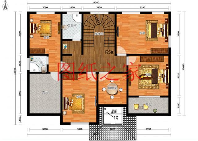 6套耐看又實用農村二層別墅設計圖，看看符合你的審美么