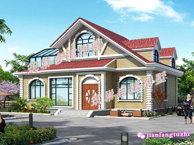 一層半農村自建別墅設計圖，可以拿回家給父母盡盡孝心了