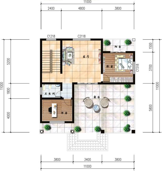 18款農村別墅設計施工圖，建棟好房子，娶媳婦也容易