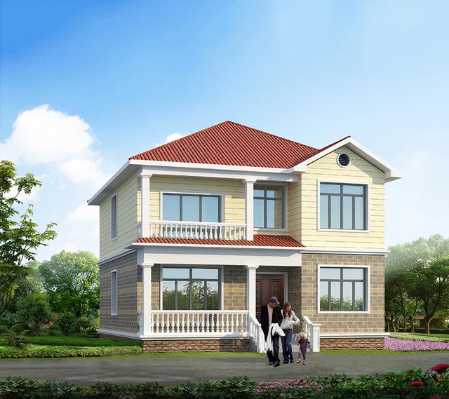 18款農村別墅設計施工圖，建棟好房子，娶媳婦也容易