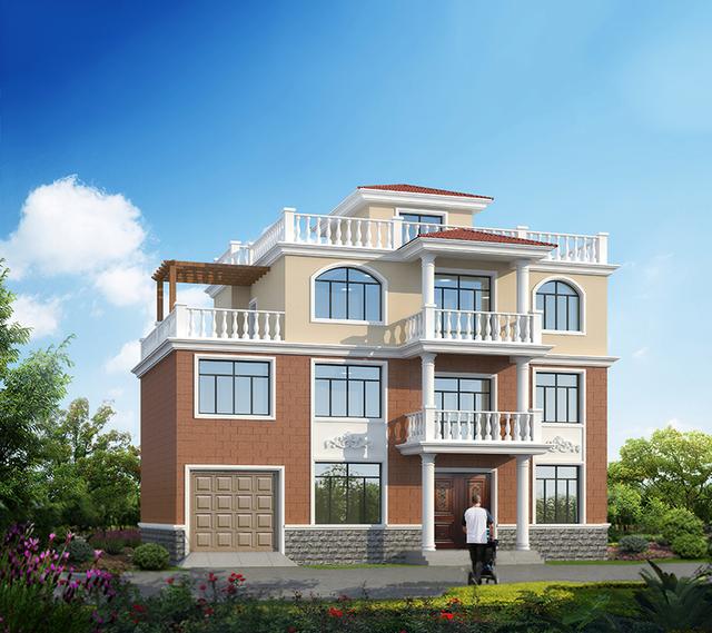 18款農村別墅設計施工圖，建棟好房子，娶媳婦也容易