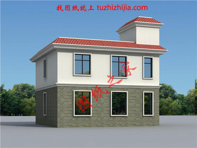 超好看的平頂二層樓圖片大全，比坡屋頂更經濟實惠！