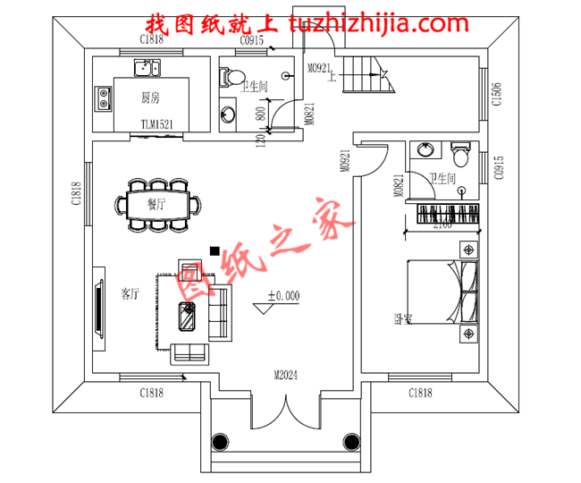 超好看的平頂二層樓圖片大全，比坡屋頂更經濟實惠！