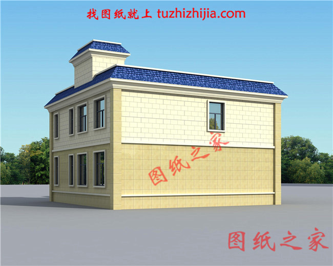 超好看的平頂二層樓圖片大全，比坡屋頂更經濟實惠！