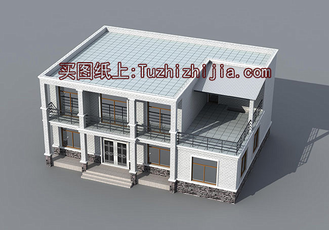 超好看的平頂二層樓圖片大全，比坡屋頂更經濟實惠！