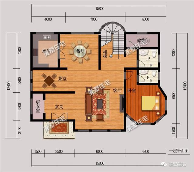 無院子不別墅，兩款帶院子的三層別墅設計圖