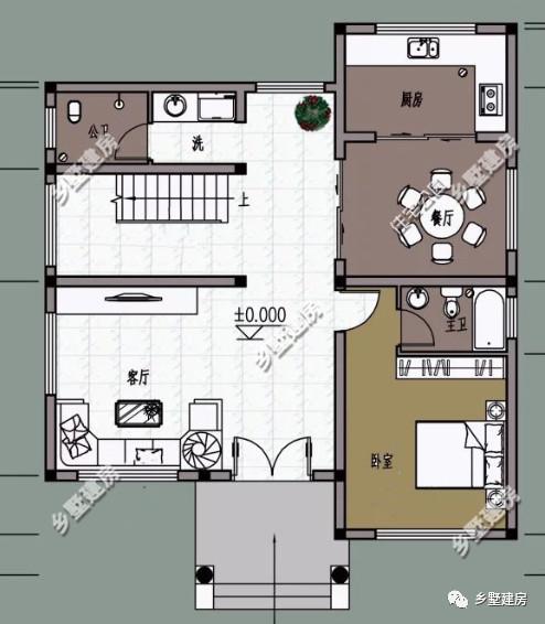 設計的美到不行的農村別墅設計圖，城里人看了都要羨慕
