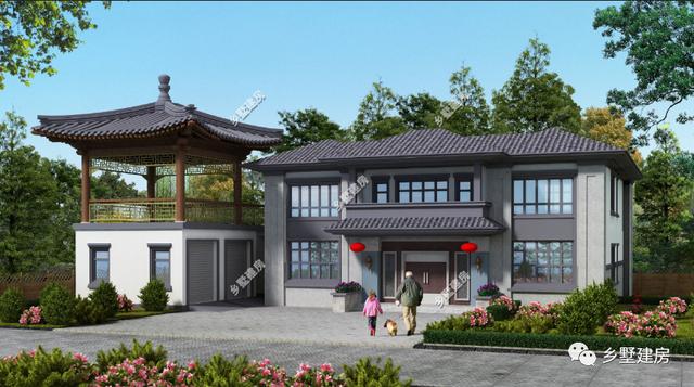 設計的美到不行的農村別墅設計圖，城里人看了都要羨慕