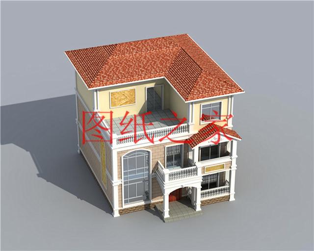 5款農村三層自建房設計圖，美觀大方又精致，誰建誰羨慕