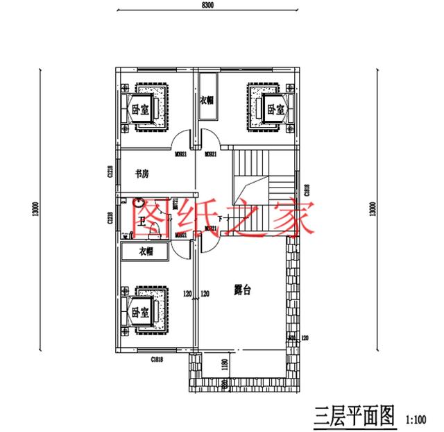 6款農村三層別墅設計圖，建房子最重要的是實用性