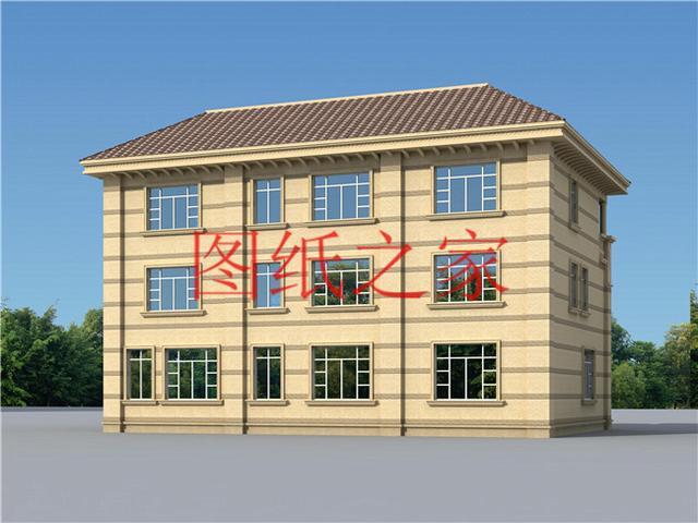 6款農村三層別墅設計圖，建房子最重要的是實用性