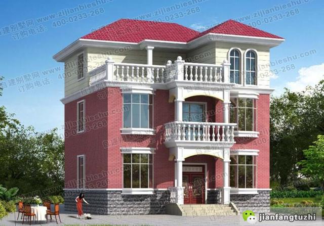 3款占地面積約110平農村自建房全套設計施工效果圖，建房子適合自己最好