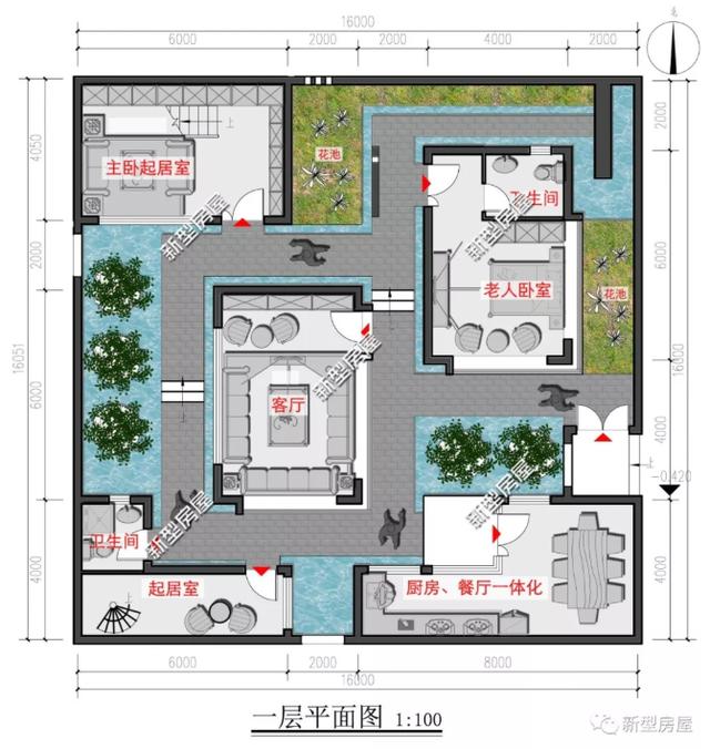 6套占地300平的中式別墅設(shè)計(jì)圖紙，分享給正準(zhǔn)備建房的朋友們