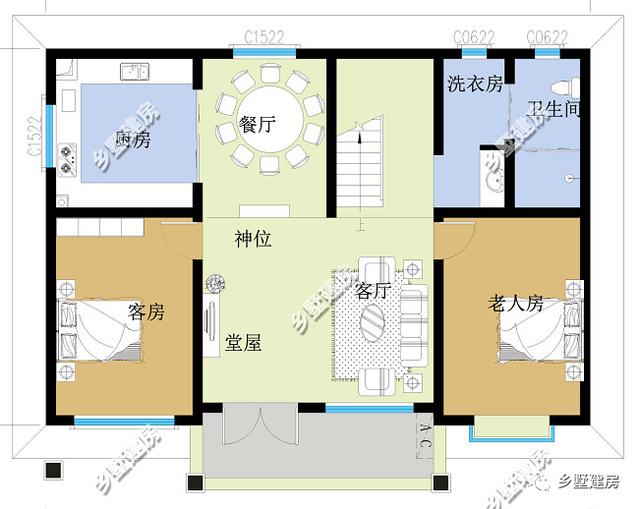 想建房？推薦一款農村自建房設計圖附裝修樣圖