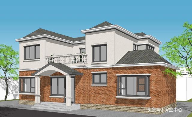 宅基地小也可以建出好房子，這款10X15米別墅設計圖分享給你