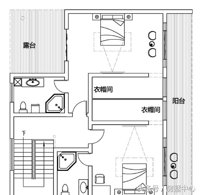 歐式三層別墅設計圖，帶游泳池+菜園，大概是所有人的理想住所了