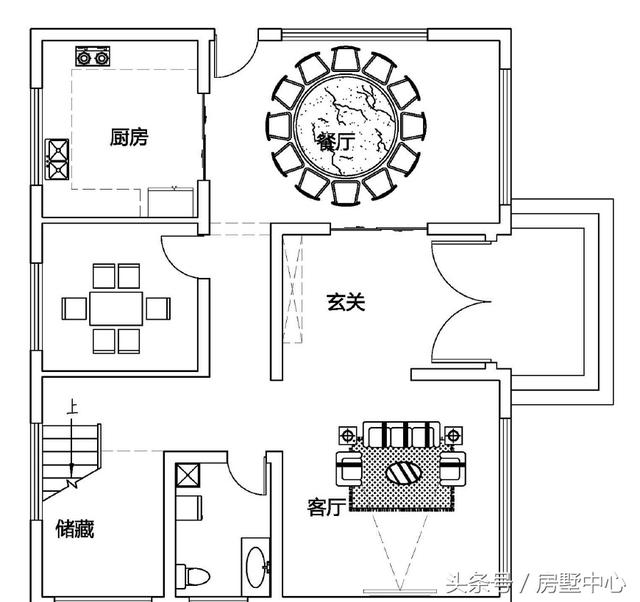 歐式三層別墅設計圖，帶游泳池+菜園，大概是所有人的理想住所了
