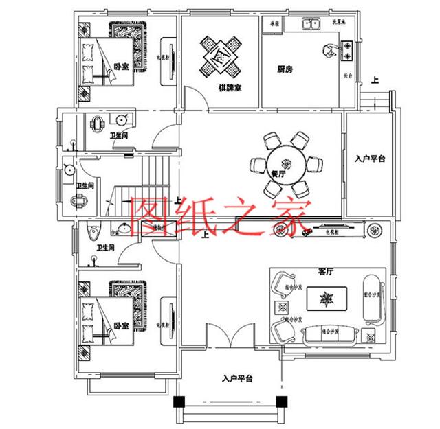 5套農(nóng)村三層別墅設(shè)計圖，挑一套來建，盡情享受別人羨慕的目光