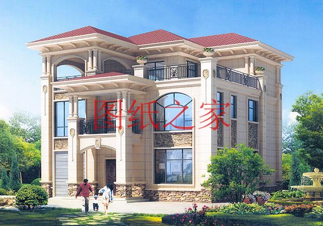 5套農(nóng)村三層別墅設(shè)計圖，挑一套來建，盡情享受別人羨慕的目光