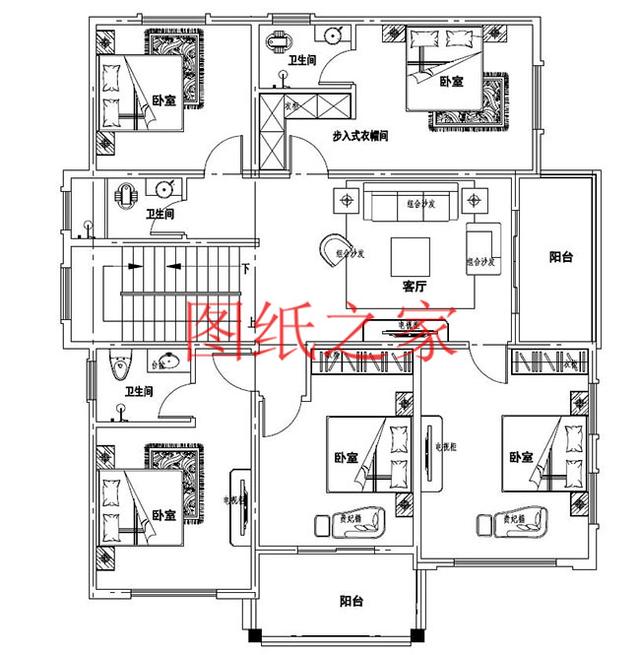 5套農(nóng)村三層別墅設(shè)計圖，挑一套來建，盡情享受別人羨慕的目光